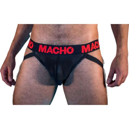 Jockstrap MACHO UNDERWEAR MX26X2 Semi-transparent