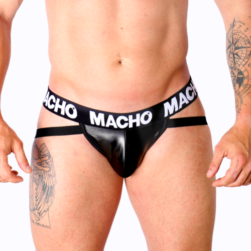 Jockstrøm MACHO UNDERWEAR MX25NC | Elastisk imitert lær