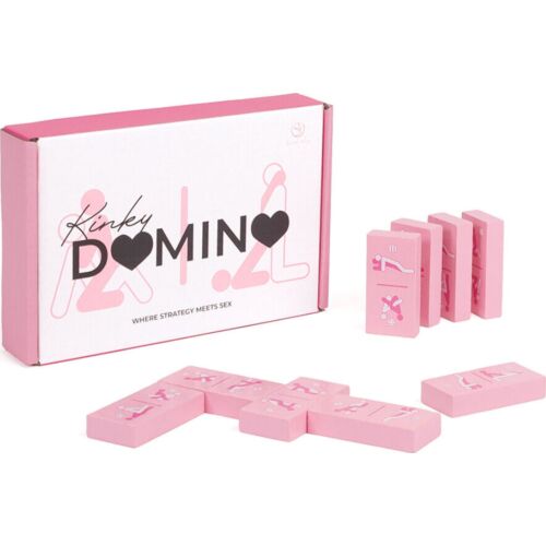 Brettspill SECRETPLAY KINKY DOMINO med erotiske illustrasjoner