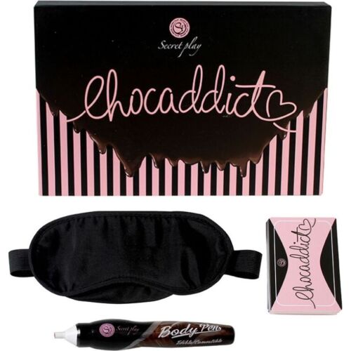 Brettspill SECRETPLAY GAME "CHOCADDICT" med sjokoladeutfordringer