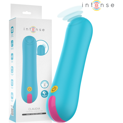 Vibrator INTENSE CLAUDIA med rytmisk tapping