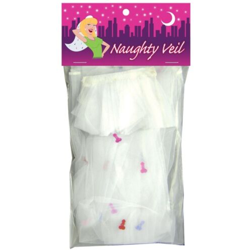 Tilbehør KHEPER GAMES NAUGHTY VEIL med fargerik konfetti