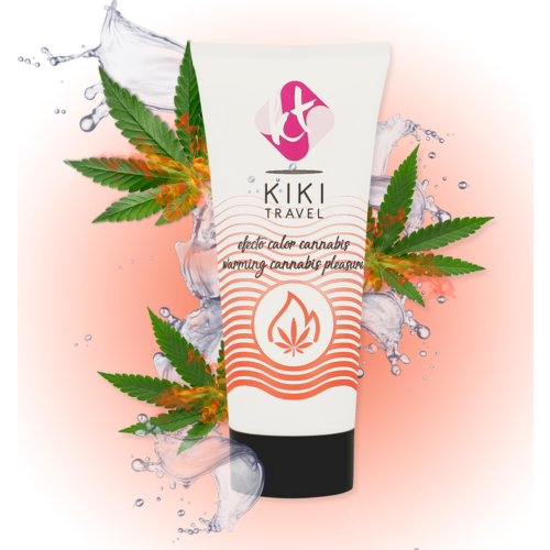 Lubricant KIKÍ TRAVEL Cannabis Hot Effect 50 ml