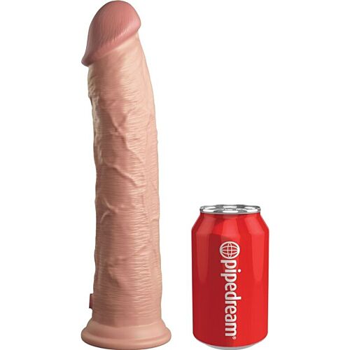 Dildo KING COCK Elite 28 cm med sugekopp
