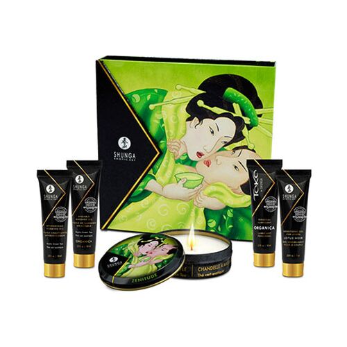 Kjærlighetssett SHUNGA - SECRET GEISHA med grøn te