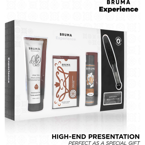 Massage kit BRUMA Sweet Temptation med vibrerende olje