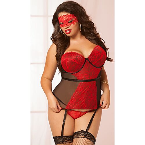 Bustier Lingerie Seven 'til Midnight XL