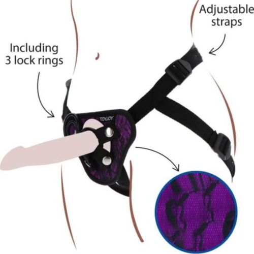 Arnés GET REAL Strap-On Lace Harness
