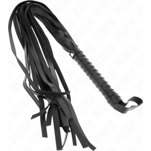 BDSM pisk KINK IMPACT & TOUCH kort håndtak lang hale