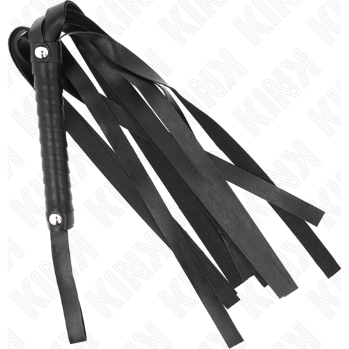 BDSM pisk KINK BLACK WIDE TAIL WHIP 48.5 CM