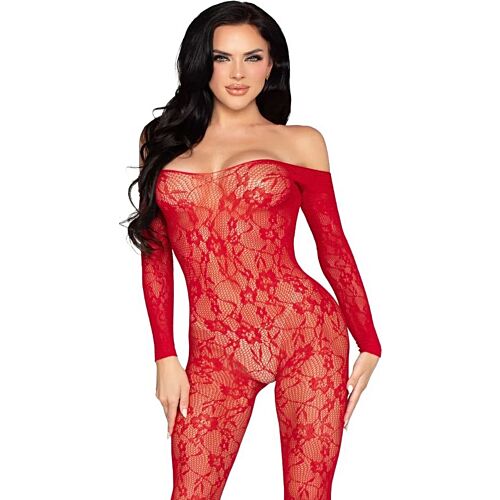 Bodystocking LEG AVENUE 89366 Blomsterdesign