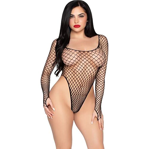 Sexy Lingeri Leg Avenue 89377 Høyutskåret Bodysuit