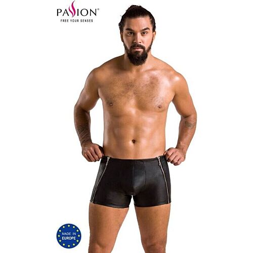 Boxershorts Passion Men 049 Short Matt Black L/XL