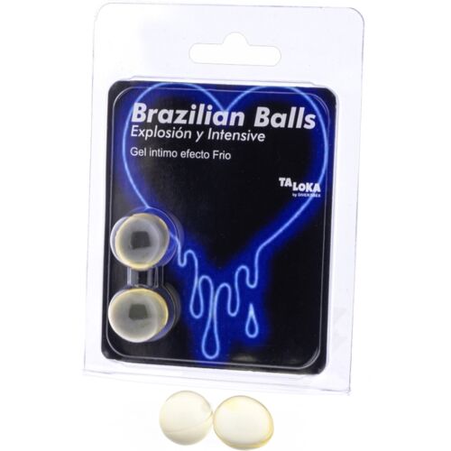 Kald Effekt Taloka 2 Brasilianske Kuler med Vibrerende Gel