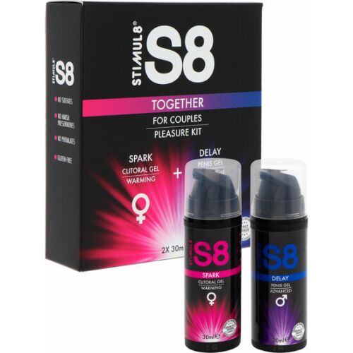 Massasjesett STIMUL8 S8 Together 2 x 30 ml