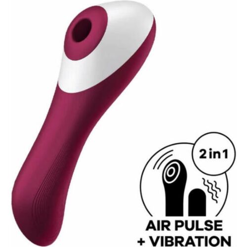 Vibrator Satisfyer Dual Crush med trykkbølge
