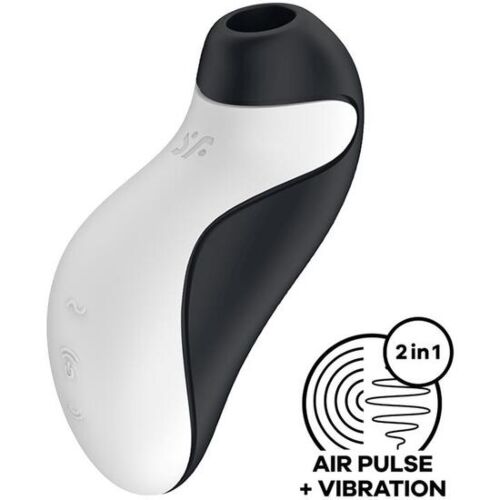 Stimulator Satisfyer Orca Air Pulse med vibrasjon