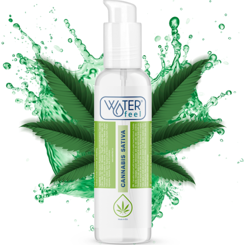 Gleitmiddel Waterfeel Cannabis 150 ml med behagelig aroma
