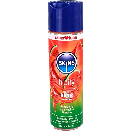 Lubricant SKINS Fruity Watermelon 130 ml med vannmelon smak