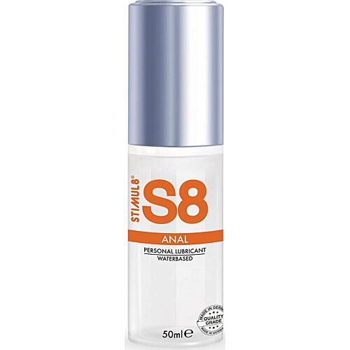 Anal Lubricant STIMUL8 S8 50 ml med langvarig glid