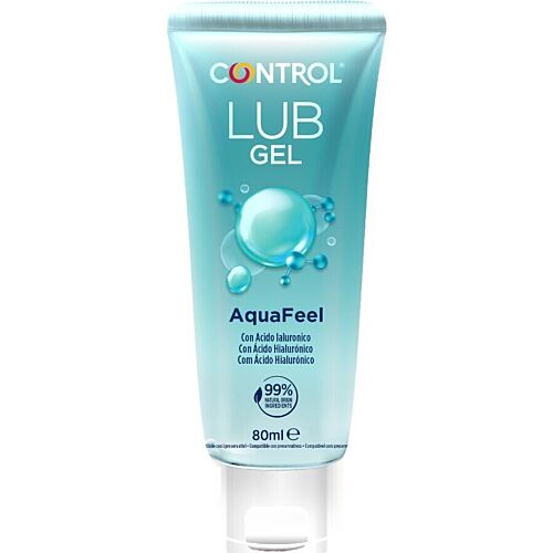 Glidemiddel Control AquaFeel 80ml med hyaluronsyre