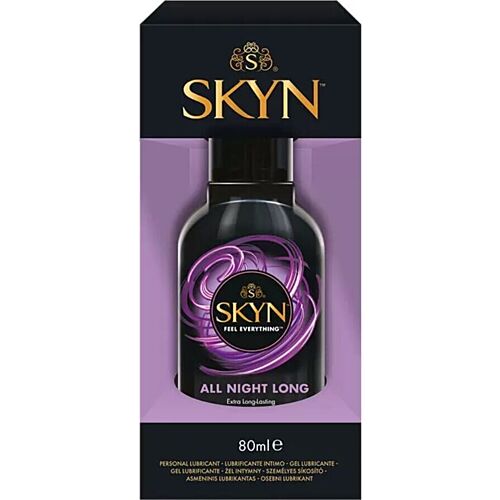 Lubrikant SKYN All Night Long 80 ml med silkemyk følelse