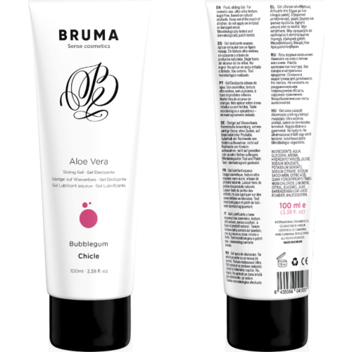Lubrikant BRUMA Aloe Vera 100 ML med tyggegummismak