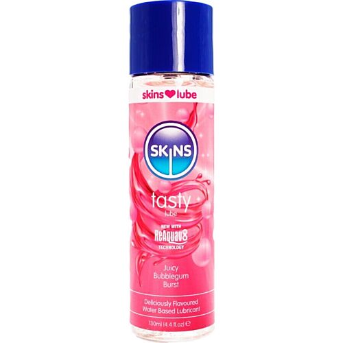 Glidemiddel SKINS Tasty Bubblegum 130 ml