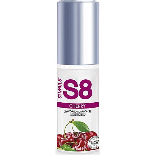 Lubrikant STIMUL8 S8 Cherry 50 ml med smak