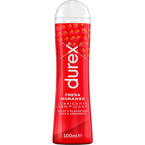 Lubrikant DUREX PLAY STRAWBERRY 50 ml med jordbærsmak