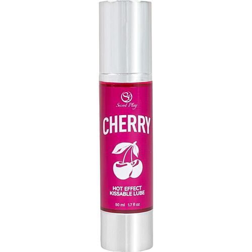 Gleitmiddel SecretPlay Kirsebær 50 ml med varmende effekt