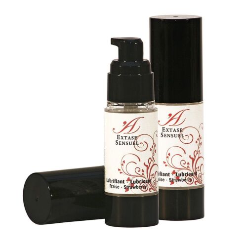 Lubrikant EXTASE SENSUAL Strawberry 30 ml med fruktsmak