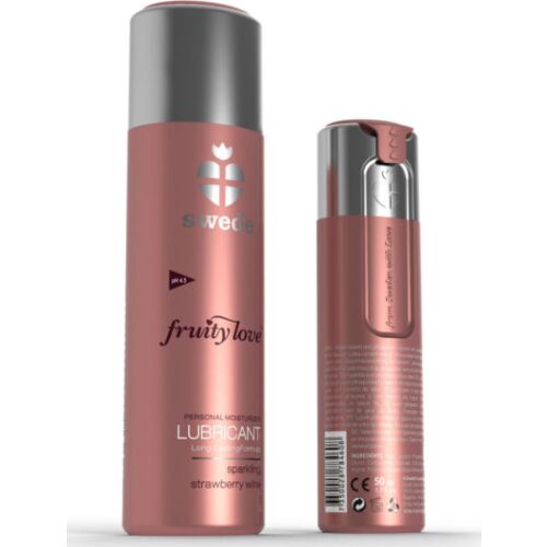 Lubricant Swede Fruity Love 50 ml med jordbærsmak