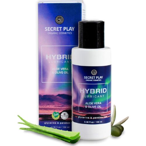 Glidmiddel SECRETPLAY - Organisk Hybrid 100 ML