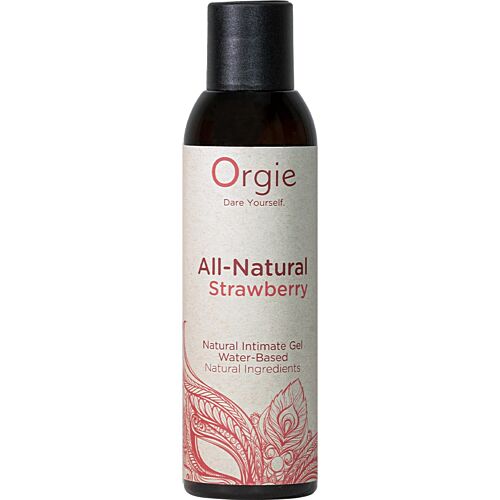 Glidemiddel Orgie All-Natural Strawberry 150ml