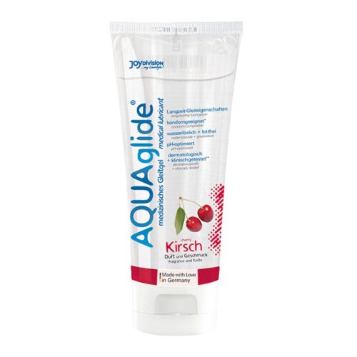 Gleitmiddel Aquaglide 100 ml med smak