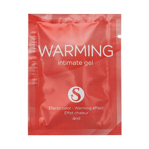 Lubrikant S Pleasures Monodosis 4 ml med varmende effekt