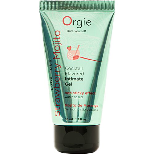 Glidemiddel Orgie LUBE TUBE COCKTAIL STRAWBERRY MOJITO 50ml