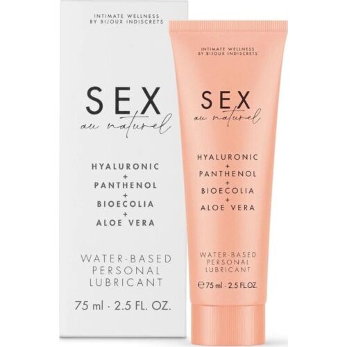 Vannbasert Glidemiddel BIJOUX AU NATUREL 75 ml