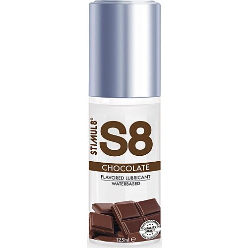 Lubricant STIMUL8 S8 Sjokolade 125 ml med naturlig smak