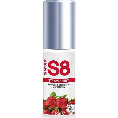 Lubrikant STIMUL8 S8 Jordbær 50 ml