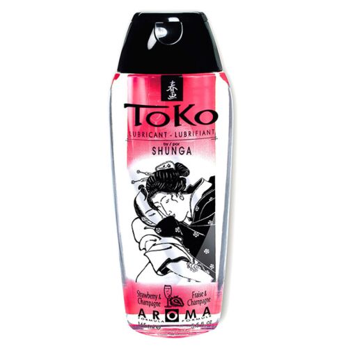 Lubrikant SHUNGA Toko Jordbær & Champagne 165 ml