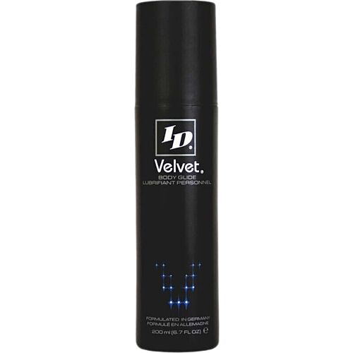 Lubrikant ID VELVET 200 ML - Silikonbasert for glatt intimitet
