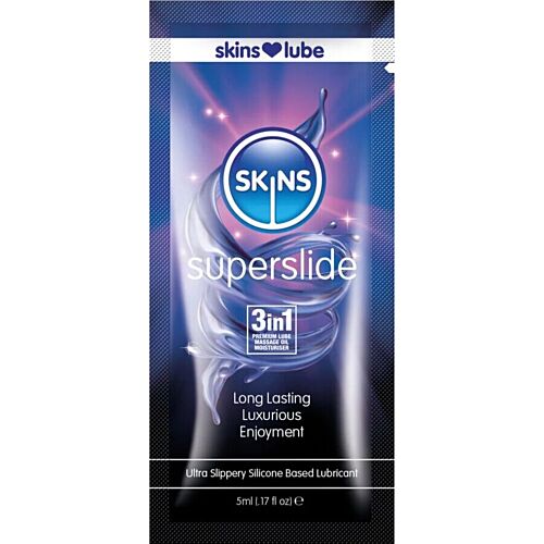 Lubricant SKINS Superslide 5 ml | Silikonglatt