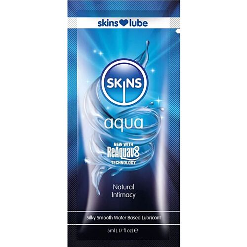 Vannbasert Lubrikant SKINS Aqua 5 ml