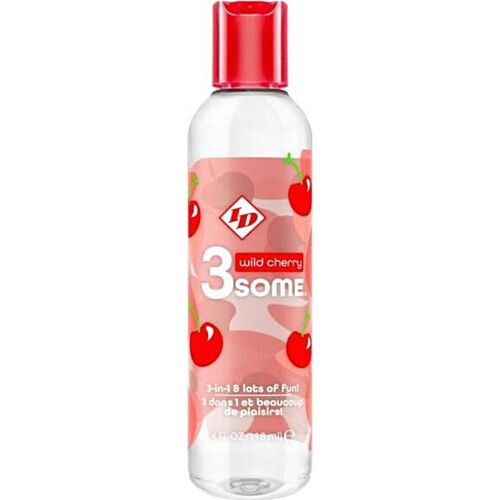 Lubrikant ID 3SOME vill kirsebær 4 FL OZ