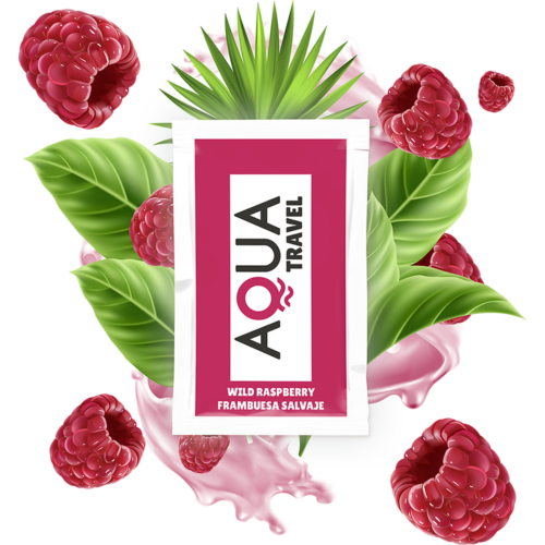 Glidemiddel Aqua Travel Wild Raspberry 6 ml