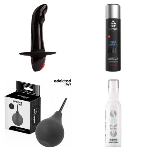 Prostatasett for nybegynnere: vibrator med bred base