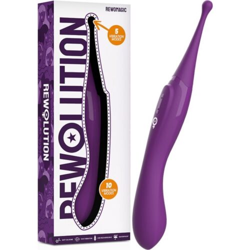 Vibrator REWOLUTION REWOMAGIC Stimulator med sirkulær bevegelse