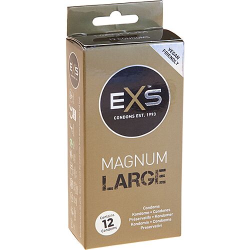 Kondom Exs Magnum large 12?s - Komfortabel passform